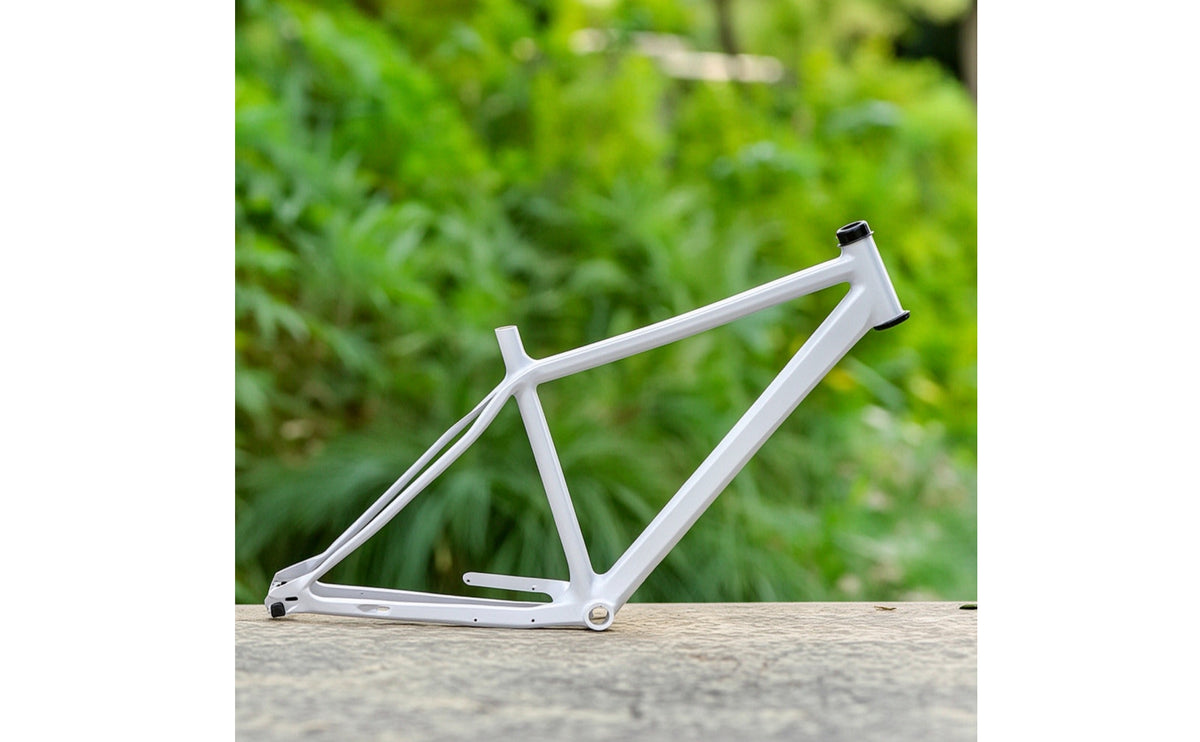 Rim Brake Compatible 26-Inch Mountain Bike Frame Sturdy Mountain Bike Frame with Mounting Points Clean Reinforced for Riders