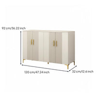 Shoe Storage Cabinet Large Capacity Multi-Layer Footwear Storage Unit Adjustable Shelves Entryway Furniture for Families, Adults, Hallway, Bedroom