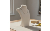 Necklace Display Bust Stable Base Necklace Bust Stand Mannequin Neck Stand Abrasion Protection Neckpiece Display Model