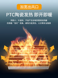 车载暖风机12v24V汽车货车用取暖器制热挖机电暖风速热除霜加热器