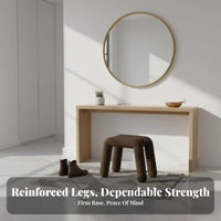 Upholstered Square Stool Luxury Design Household Furniture Comfortable