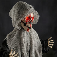 Skeleton Specter Motion-Activated Specter with Stand Battery-Powered