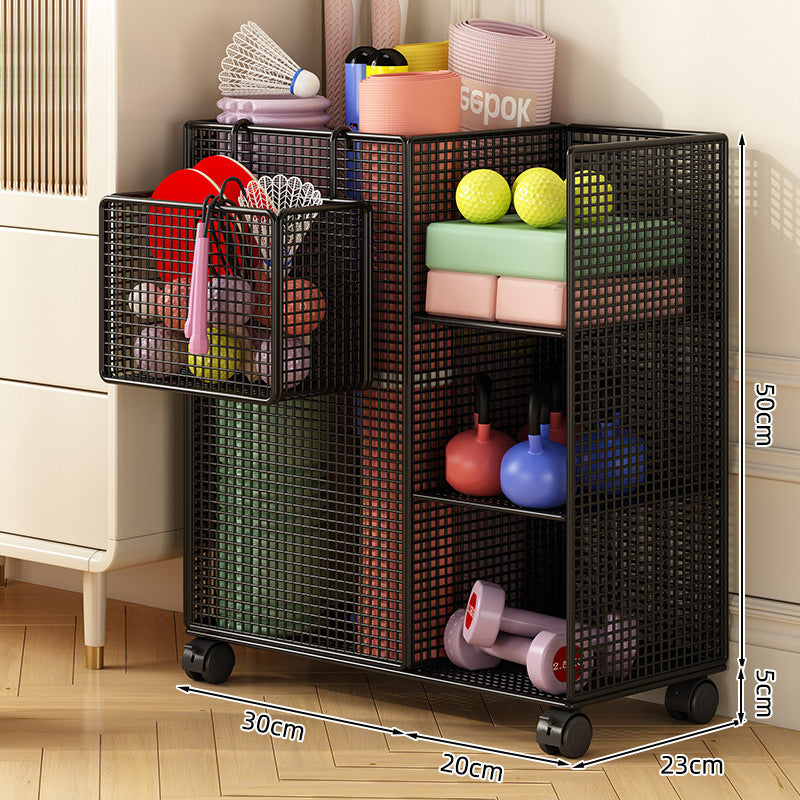 Black / Movable with Basket