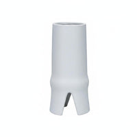Geometric Ceramic Vase Set Artistic Modern Ceramic Planter Matte Finish