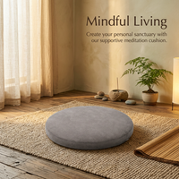 Round Floor Pillow Floor Cushion for Adults Seating, Thick Floor Pillow Meditation Cushion, Modern M - Image 5