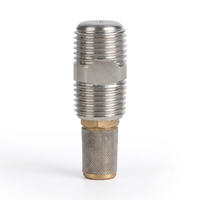 Stainless Steel Mist Nozzle, 1/4 BSPT Mist Nozzle, Fine Misting Nozzle, Rust Resistant Mist Nozzle, Long-Term Use Mist Nozzle