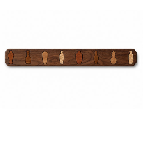 Wall-Mounted Coat Rack with Folding Hooks Foldable Wooden Coat Hook Rack Smooth for Hallway