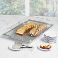 JD Plastic Food Cover with Dust Protection, Square Set 32x22x9cm