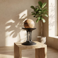 Tabletop Candle Holder Modern Candle Holder with Tray Minimalist for Entryway
