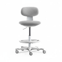 Adjustable Guitar Chair with Footrest Space-Saving for Music Practice, Teenagers