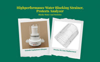 VGT-100/200 Water-Blocking Strainer Filtration Module, PP Material, 1/4-Inch/4 Female Thread, For Automotive Exhaust Analyzer
