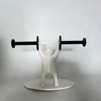 3D Printed Weightlifter Toilet Paper Holder for Bathroom