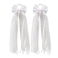 Decorative Boot Ornament Satin Bow Ribbon Boot Ornament Layered