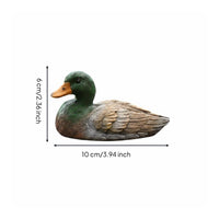 Floating Resin Duck Easy to Clean Floating Duck for Garden