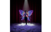 Butterfly Wing Light-up Costume Wing Accessory for Cosplayers, Dancers, Stage Performances, Dance