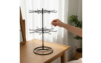 Rotating Jewelry Stand Untangled Design Revolving Jewelry Organizer Multifunctional Rotating Necklace Stand for Women, Girls, Dresser Top, Craft Show
