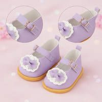 Doll Shoes Set for 18-inch American Girl Dolls, Bowknot Cute New Style Shoes