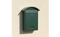 Metal Mailbox Decorative Outdoor Mail Box Powder-Coat Finish Wall Mailbox for Garden