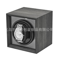 Single Watch Winder with Floating Light Effect, Transparent Visible, Cyber Style, Ambient Light