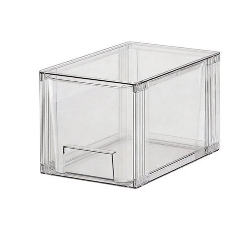 Stackable Storage Drawer lint-freeproof Stackable Drawer Unit Clear View for Students