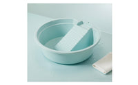 Wash Basin with Washboard Large Capacity Plastic Laundry Tub Gentle on Clothes