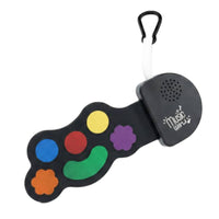 Mini Drum Keychain Playable Novelty Accessory Mini Roll up Silicone Musical instument Keychain for Desk