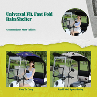 EV rain cover, windproof sunshade