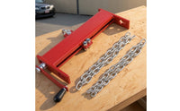 Engine Hoist Leveler Manual Engine Load Adjuster with Chains Heavysturdy Workshop Crane Accessory for Hobbyists, Home Garages