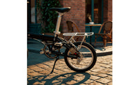 Lightweight Folding Bike Rack Compatible Rear Rack with Mounting Hardware Stable Long-Lasting for Cyclists, Errands