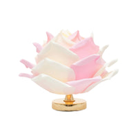Decorative Lotus Flower Table Lamp Ambient Flower Table Lamp Warm Light Soft for Bedroom, Nightstand, Dorm Room, Reading Corner