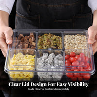 Multicompartment Topping Station Includes Lids Commercial Kitchen Supply for Caterers