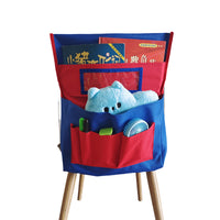 幼儿园椅背书包书袋挂袋文具收纳袋学校家具教室书袋杂物储物袋