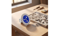 3 Pieces Diamond Saw with Flange Brazed Diamond Saw Mini Disc for Stone Carvers, Tile Installers, Angle Grinders, Workshop
