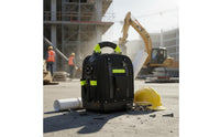 Boxy Tool Backpack Zippered Compartments Multifunction Tool Bag Reinforced