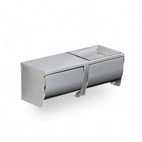 Bathroom Tissue Holder with Shelf Waterproof Hardware Modern for Bathroom