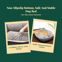 Orthopedic Dog Bed, Washable, Removable Cover, All Seasons