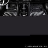 Universal PVC Anti-Slip Car Floor Mat, Thickened, Transparent, 5-Piece Set