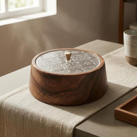Walnut Fruit Box Easy to Clean Tableware Food Crisp