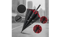 Large Umbrella with Double-Layer Canopy Windproof Umbrella with Double Canopy Heavy Duty for Business Professionals, Commuters, Commuting, Travel