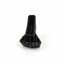 Ladder Base Cover Ribbed Square Tube Base Cover Treaded Hardware