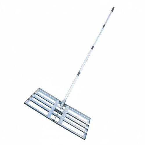 Lawn Leveling Rake Foldable Soil Leveling Rake Adjustable Handle for Gardeners