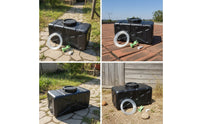 Solar Heated Water Tank Portable Solar Water Tank for Rooftop