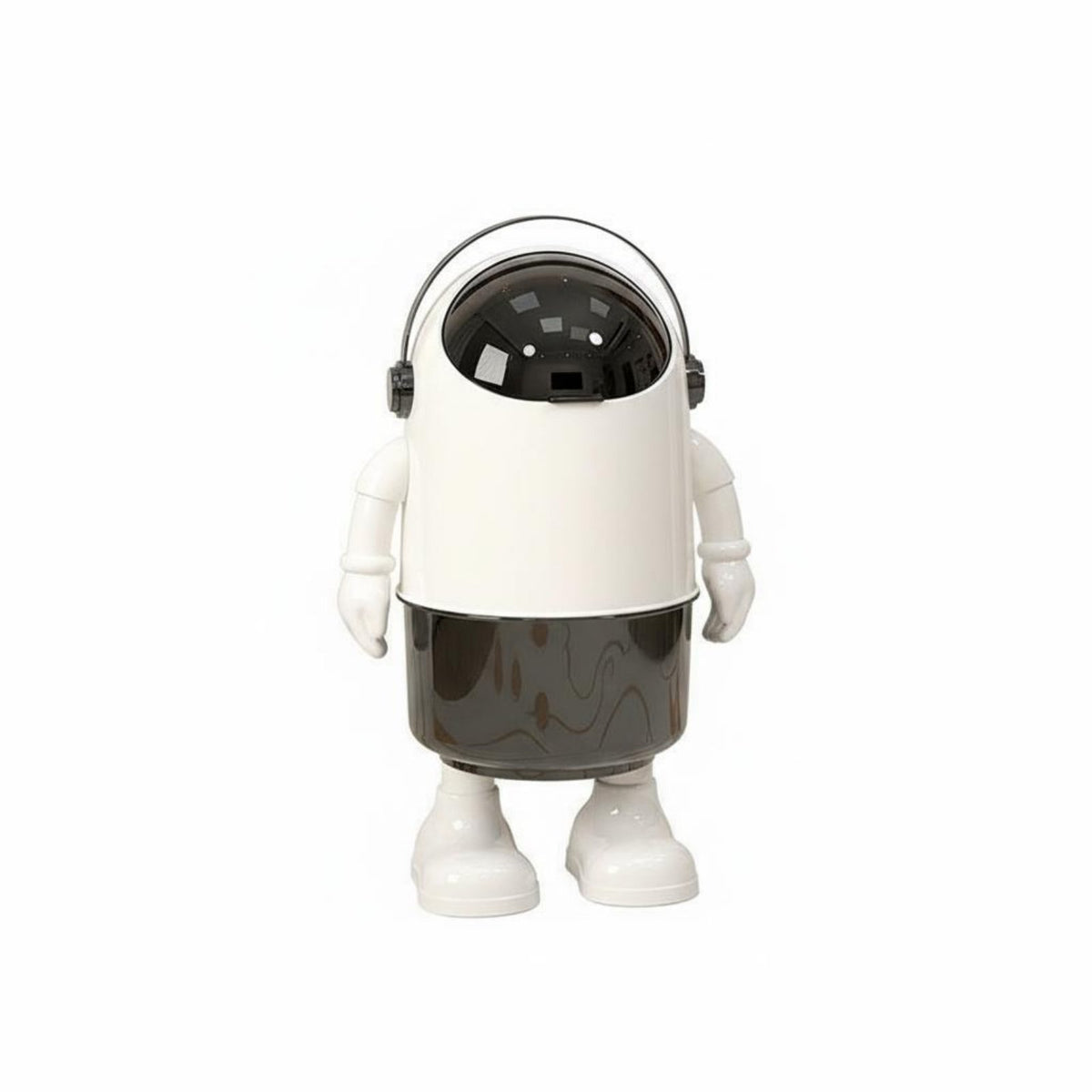 Cartoon Trash Can Large Capacity Cartoon Design Garbage Bin Sturdy Plastic