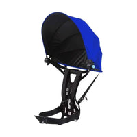 Adjustable Foldable Backpack-Mounted Umbrella Portable Handshands-Unencumbered Umbrella with Harness Wearable Rain Canopy with Shoulder Straps for Farmers, Hikers, Anglers, Farming, Outdoor Work, Hiking, Fishing