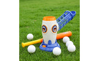 Baseball Launcher Outdoor Baseball Training Toy Pitching Machine for Beginners, Young Children, Backyard, Playroom