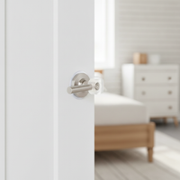 Silicone Door Stopper Wall Protector - Self-Adhesive, Punch-Free, Noise-Reducing Door Handle Bumper for Home and Office