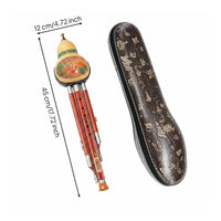 Gourd Flute Professional Grade Easy to Play Chinese Gourd Flute for Kids