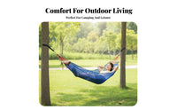Outdoor Ice Silk Mesh Hammock, Wide Single Anti-Rollover, Camping & Outdoor Dining, Child Mesh Hammock, Random Color