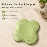 Contoured TPE Knee Pads, Heavy Duty Kneeling Pad for Tradespeople, Textured Knee Cushion for Work & DIY