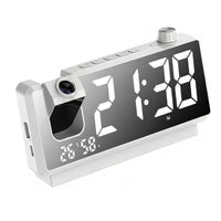 Projection Alarm Clock Humidity Display Time and Temperature Projection Clock